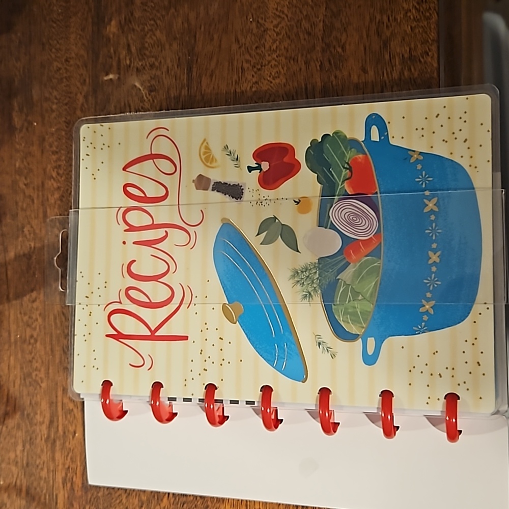 Happy Planner Blank Recipe Book
